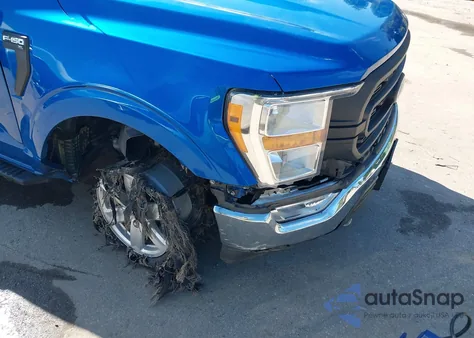 2021 Ford F-150 Xl z USA, uszkodzony, nr VIN 1FTEX1EB3MFC93302